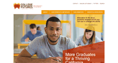 Desktop Screenshot of collegefutures.org